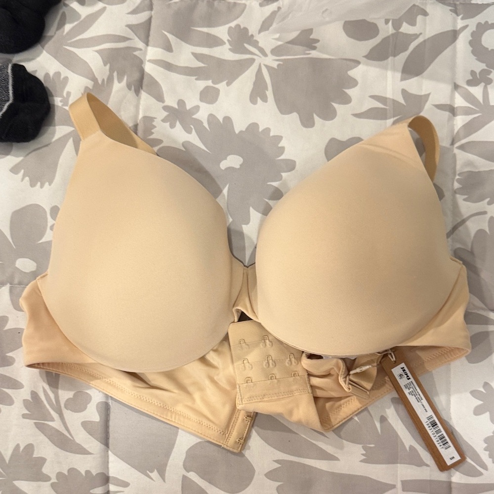 SKIMS soothing initimates full coverage lightly lined bra in Sand 38C NWT